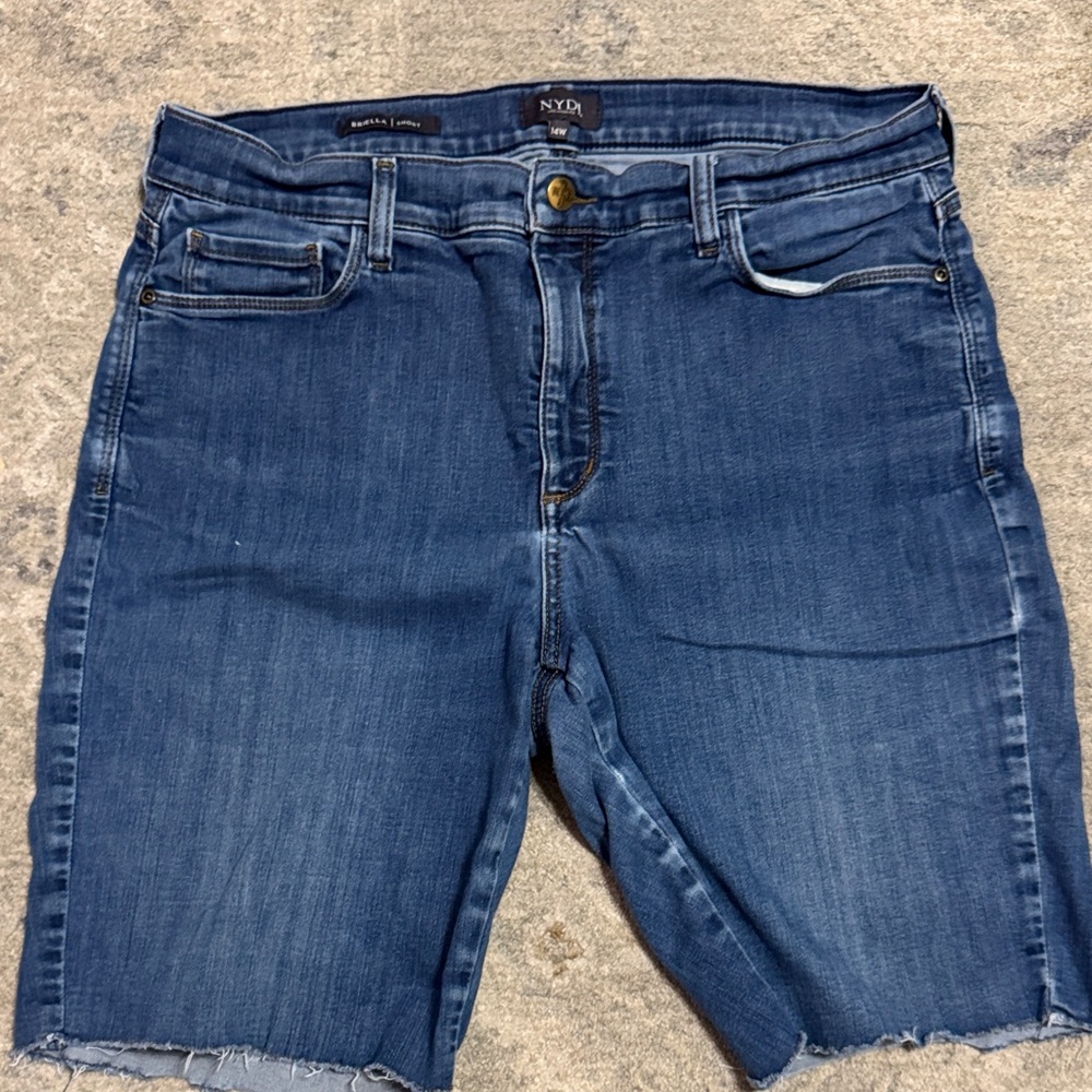 NYDJ Classic Blue Jean Shorts
